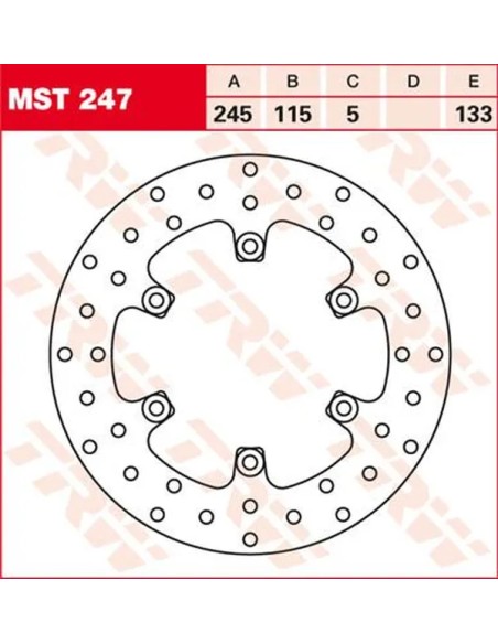 TRW Bremsscheiben für DUCATI SS 900 1991-1998