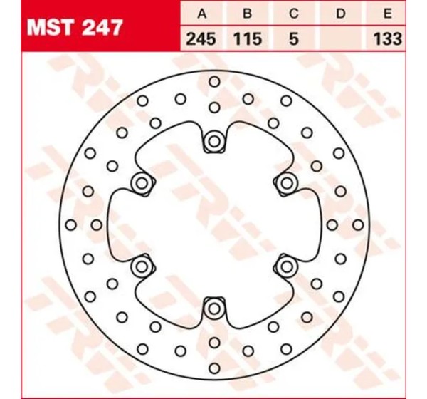 TRW Bremsscheiben für DUCATI SS 900 1991-1998