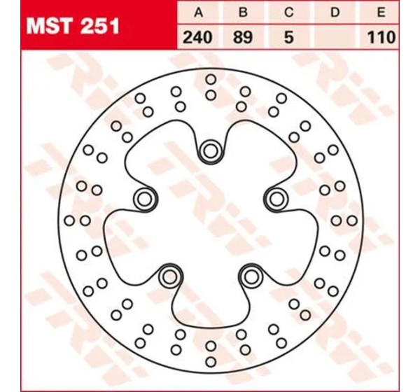 TRW Bremsscheiben für SUZUKI GSF 1200 1996-2005