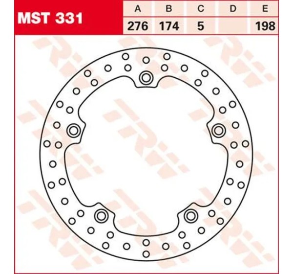 TRW Bremsscheiben für BMW R 850 R 1995-2006