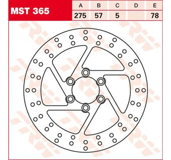 TRW Bremsscheiben für SUZUKI VS 1400 GLP 1989-2003