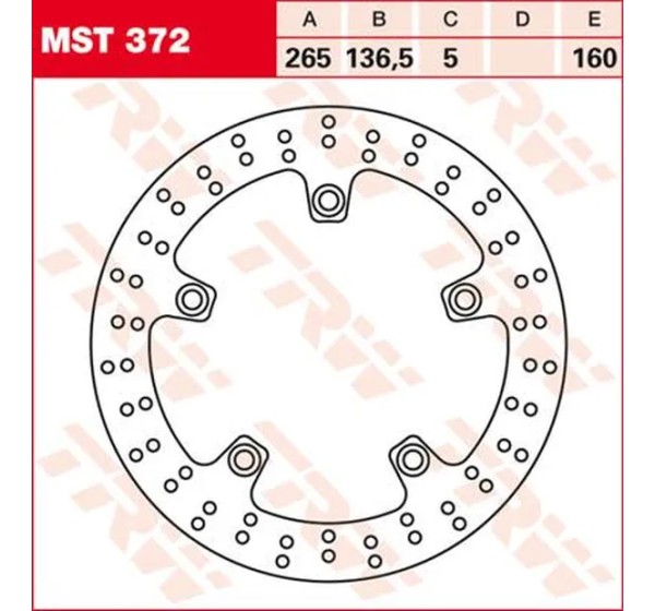 TRW Bremsscheiben für BMW R NINE T ABS 2014-2023