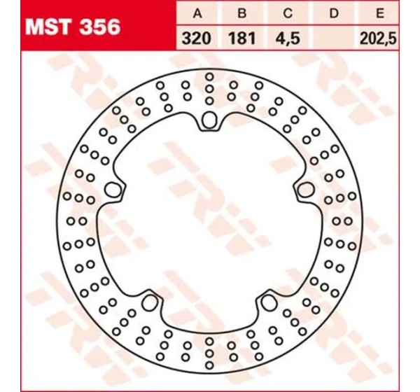 TRW Bremsscheiben für BMW R NINE T ABS 2014-2023