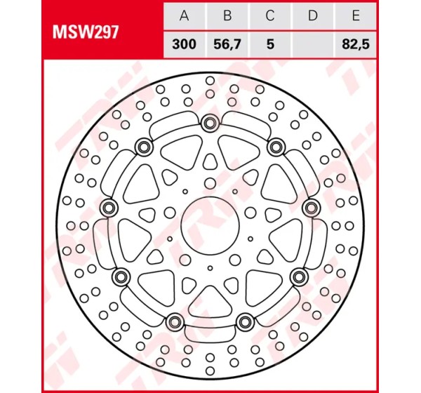 TRW Bremsscheiben für BMW R 18 ABS 2021-2025