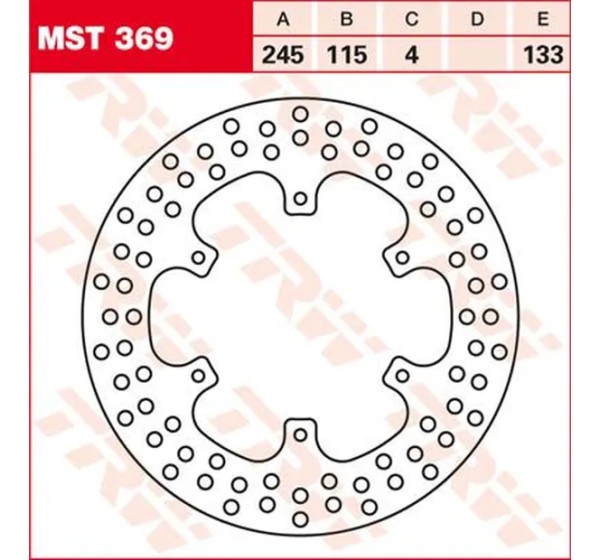 TRW Bremsscheiben für YAMAHA XTZ 750 1989-1997
