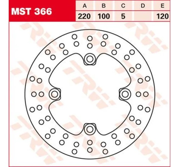 TRW Bremsscheiben für KAWASAKI ZX-6 R 600 1998-2015