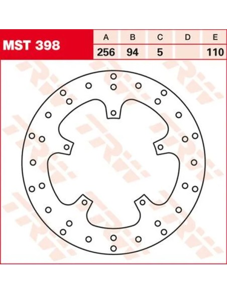 TRW Bremsscheiben für HONDA VFR 750 F 1990-1997