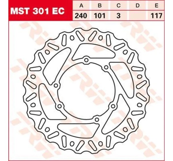 TRW Bremsscheiben für HONDA CRF 450 X ab 2005