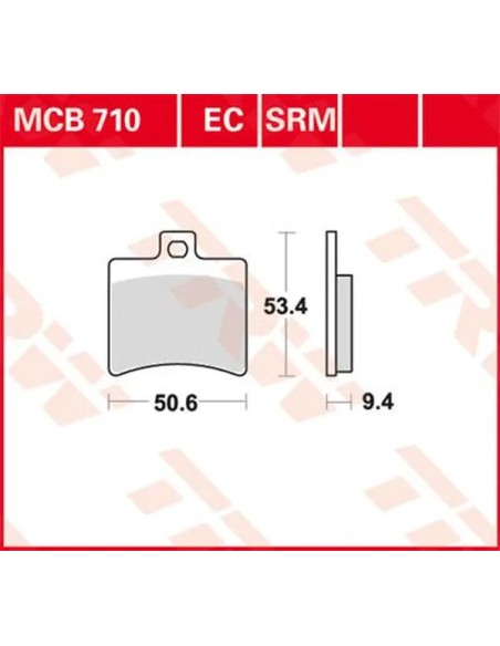 TRW Bremsbeläge & Bremsbacken für APRILIA SR 50 R LC 2005-2017