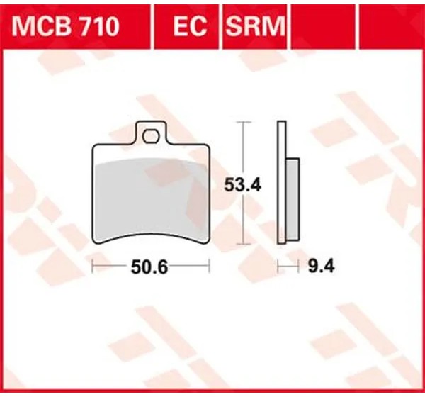 TRW Bremsbeläge & Bremsbacken für APRILIA SR 50 R LC 2005-2017