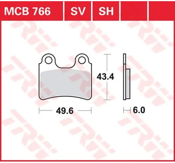 TRW Bremsbeläge & Bremsbacken für BETA EVO 250 2009-2022