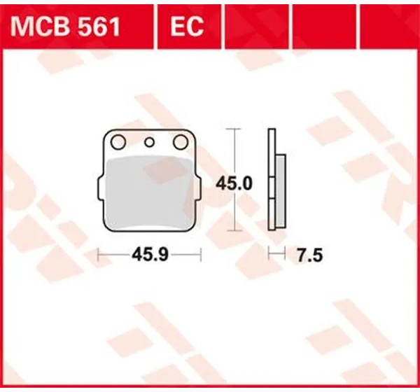 TRW Bremsbeläge & Bremsbacken für YAMAHA YFZ 450 R 2009-2025