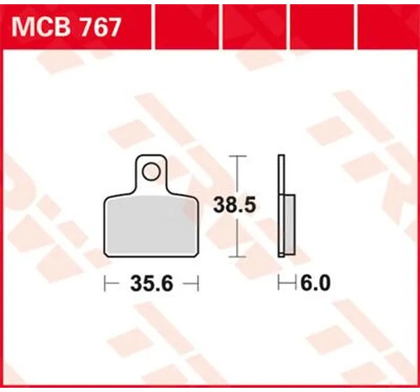TRW Bremsbeläge & Bremsbacken für GAS GAS TXT PRO 125 2004-2011