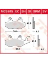 EC Series Keramik-Bremsbeläge