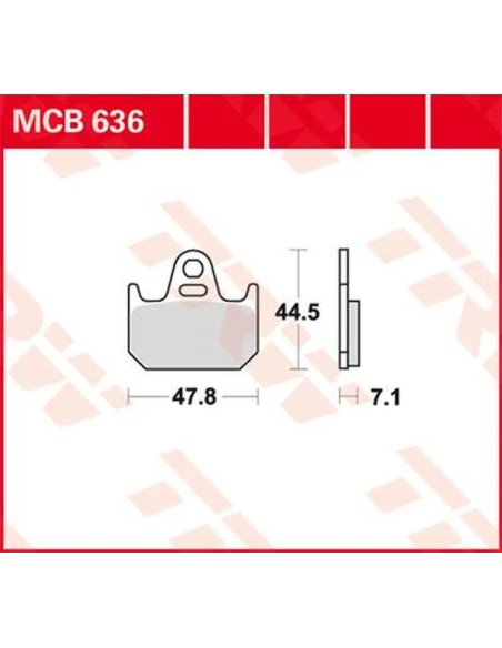 TRW Bremsbeläge & Bremsbacken für YAMAHA TZ 250 1992-2008