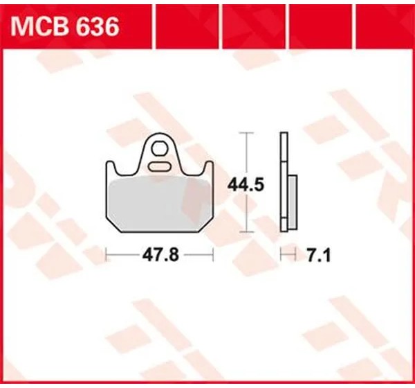 TRW Bremsbeläge & Bremsbacken für YAMAHA TZ 250 1992-2008