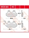 EC Series Keramik-Bremsbeläge