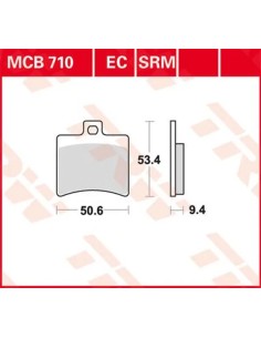 EC Series Keramik-Bremsbeläge