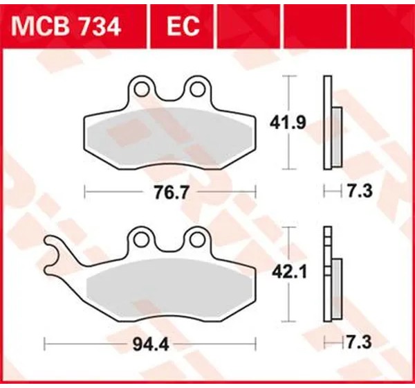 TRW Bremsbeläge & Bremsbacken für BETA RR 50 2004-2025