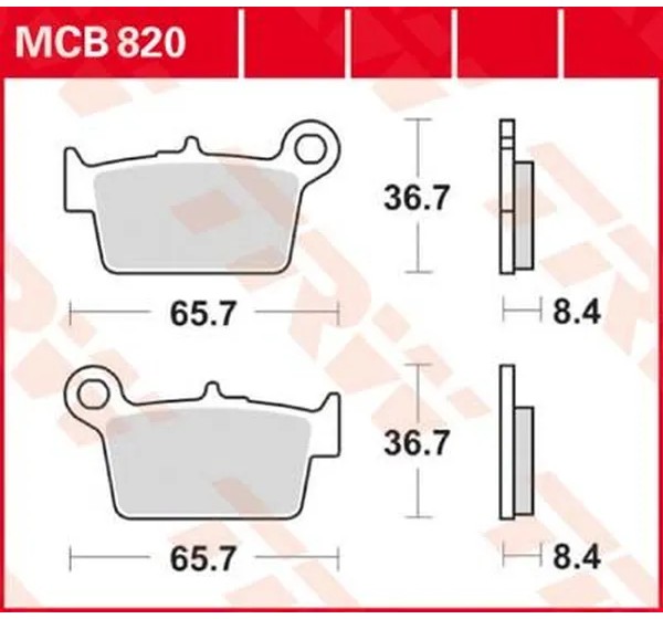 TRW Bremsbeläge & Bremsbacken für BETA RR 50 2008-2025