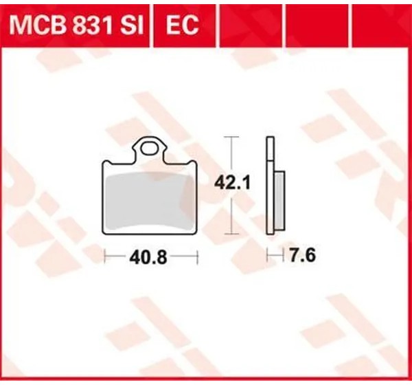 TRW Bremsbeläge & Bremsbacken für KTM SX 85 17/14 2011-2022