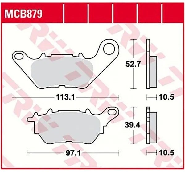 TRW Bremsbeläge & Bremsbacken für YAMAHA YZF-R25 2015-2024