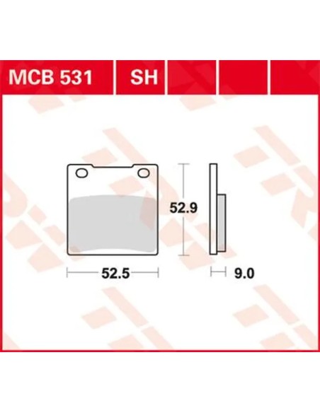 TRW Bremsbeläge & Bremsbacken für SUZUKI GSX 750 F 1989-2006