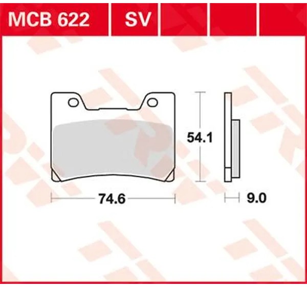 TRW Bremsbeläge & Bremsbacken für YAMAHA TDM 850 1996-2001