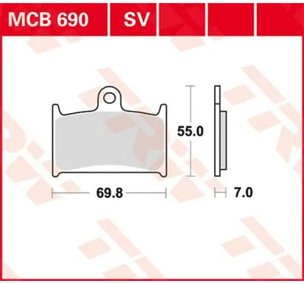 TRW Bremsbeläge & Bremsbacken für SUZUKI GSF 1200 1996-2000