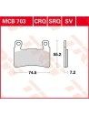 SV Series gesinterte Bremsbeläge