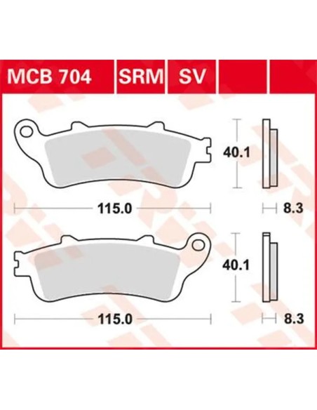 TRW Bremsbeläge & Bremsbacken für KAWASAKI NINJA 650 ABS ab 2018