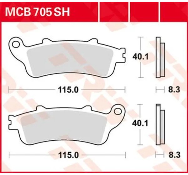 TRW Bremsbeläge & Bremsbacken für HONDA ST 1300 ABS 2002-2016