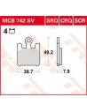 SV Series gesinterte Bremsbeläge