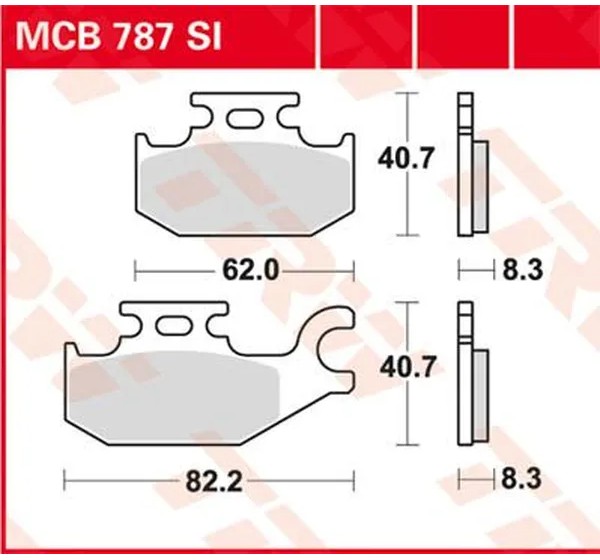 TRW Bremsbeläge & Bremsbacken für SUZUKI LT-A 750 AXI 4X4 2008-2024