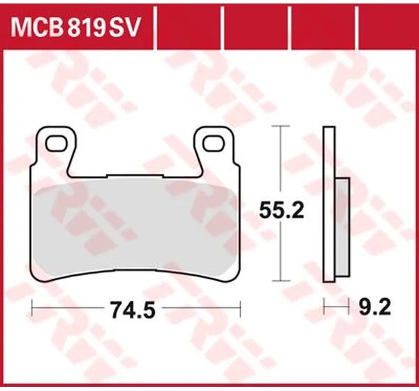 TRW Bremsbeläge & Bremsbacken für Harley Davidson FLSL 1750 ABS 2018-2021