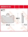 SV Series gesinterte Bremsbeläge