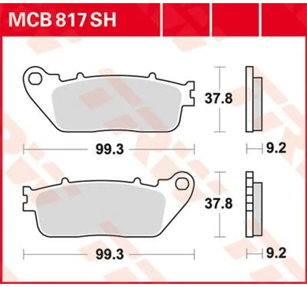 TRW Bremsbeläge & Bremsbacken für HONDA CB 1000 R ABS 2008-2024