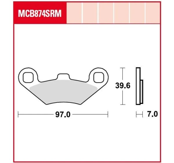 TRW Bremsbeläge & Bremsbacken für PEUGEOT METROPOLIS 400 ABS+TCS 2017-2020