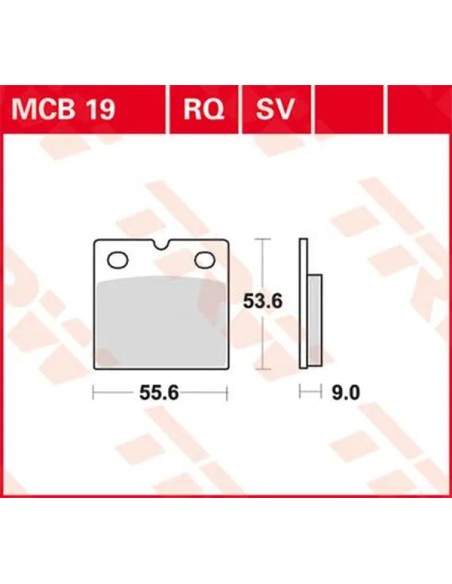 TRW Bremsbeläge & Bremsbacken für MZ ETZ 125 1985-1996