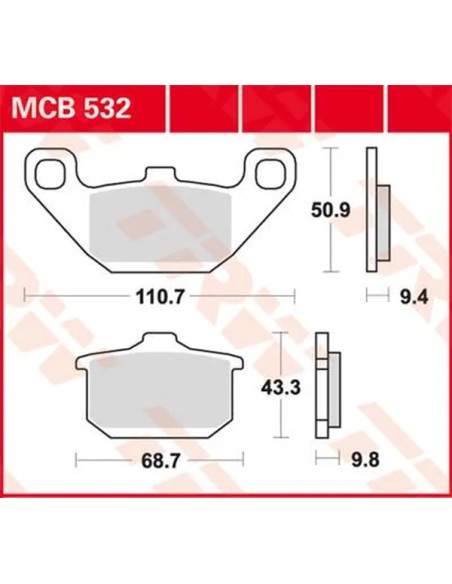 TRW Bremsbeläge & Bremsbacken für KAWASAKI GTR 1000 1992-2001