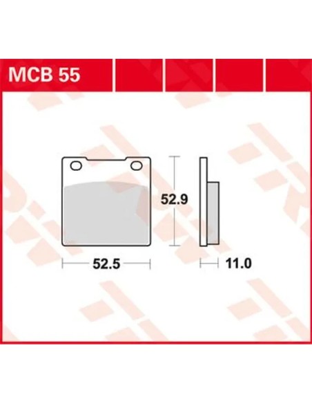 TRW Bremsbeläge & Bremsbacken für HONDA CB 400 N 1978-1981