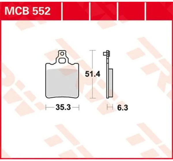 TRW Bremsbeläge & Bremsbacken für APRILIA RS 50 1995-2010