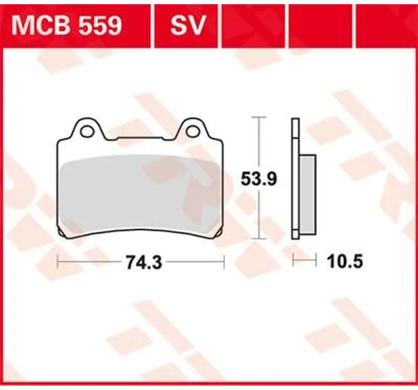 TRW Bremsbeläge & Bremsbacken für YAMAHA FJ 1200 1988-1996