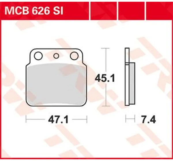 TRW Bremsbeläge & Bremsbacken für SUZUKI LT-Z 400 2X4 2003-2018