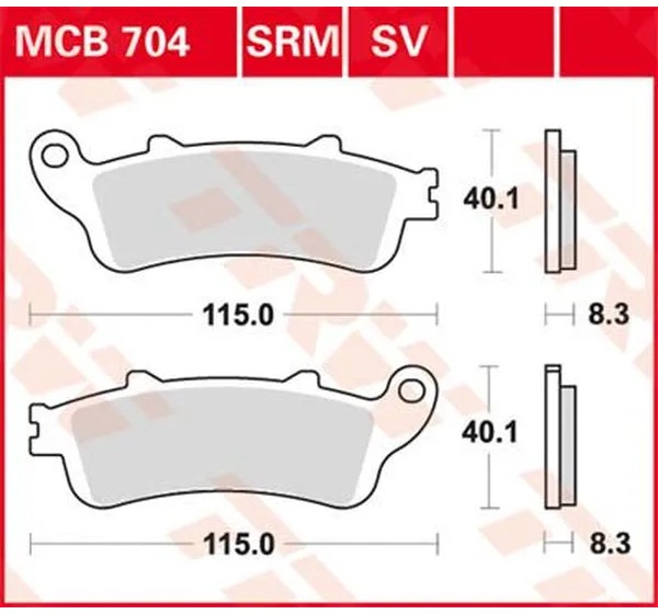 TRW Bremsbeläge & Bremsbacken für KAWASAKI NINJA 650 ABS ab 2018