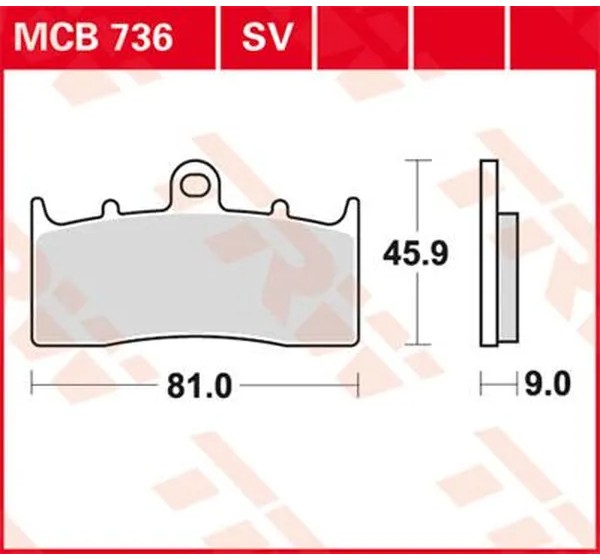 TRW Bremsbeläge & Bremsbacken für BMW R 1200 R ABS 2006-2014