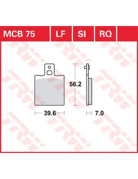 TRW Bremsbeläge & Bremsbacken für DUCATI SS 900 1990-1997