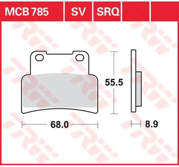 TRW Bremsbeläge & Bremsbacken für YAMAHA MT-125 ABS 2014-2024