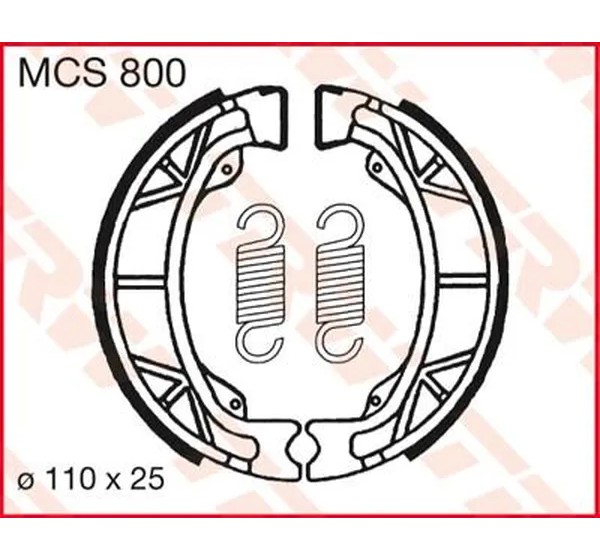 TRW Bremsbeläge & Bremsbacken für HONDA ST 70 1970-1999