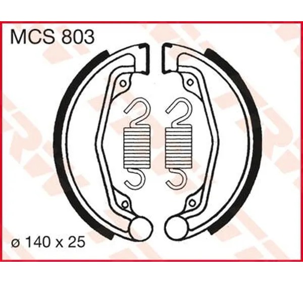 TRW Bremsbeläge & Bremsbacken für HONDA CM 125 C 1982-1999